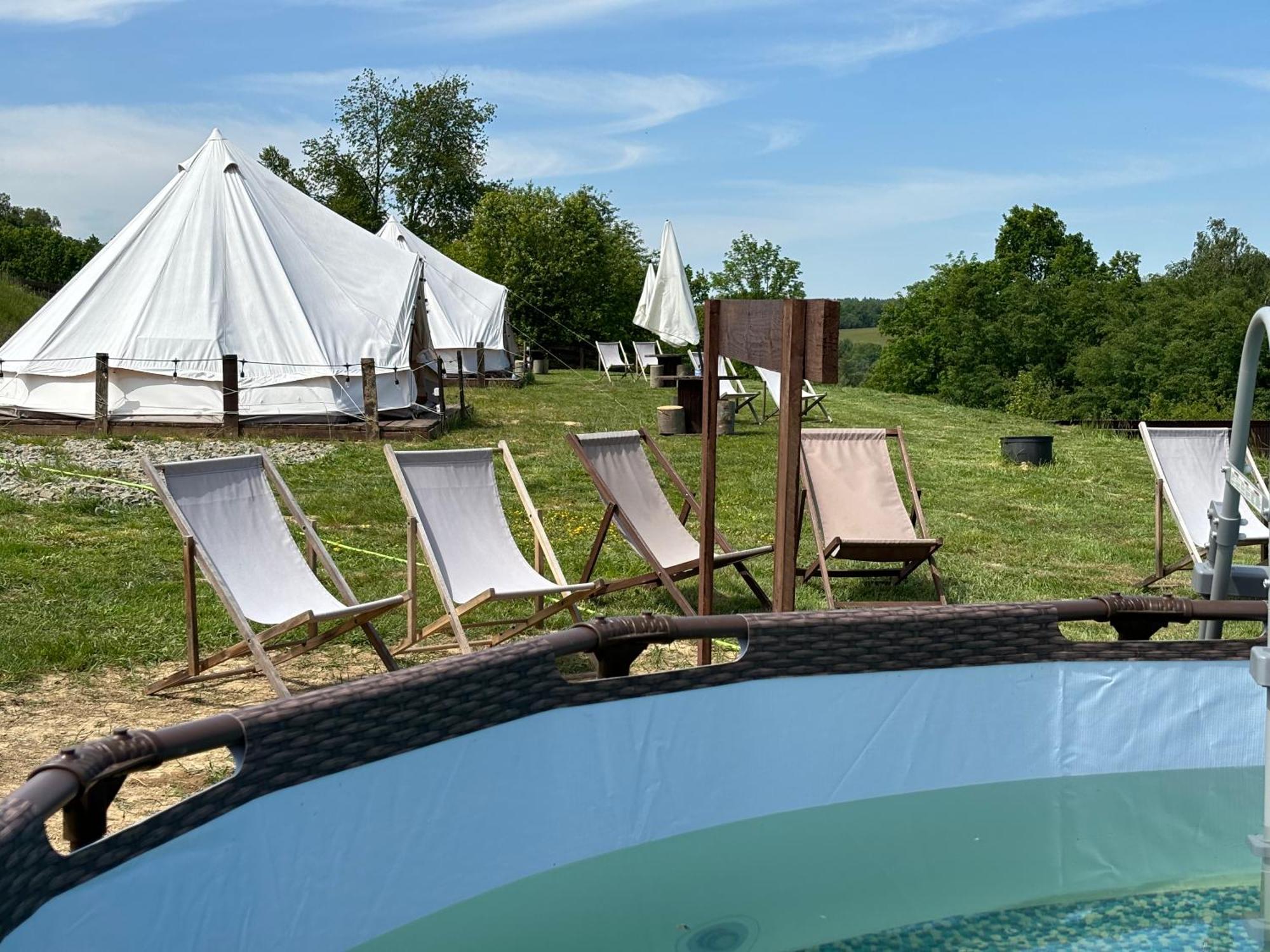 Glamping Bieszczady Z Jacuzzi I Basenem Hotel Solina  Exterior foto