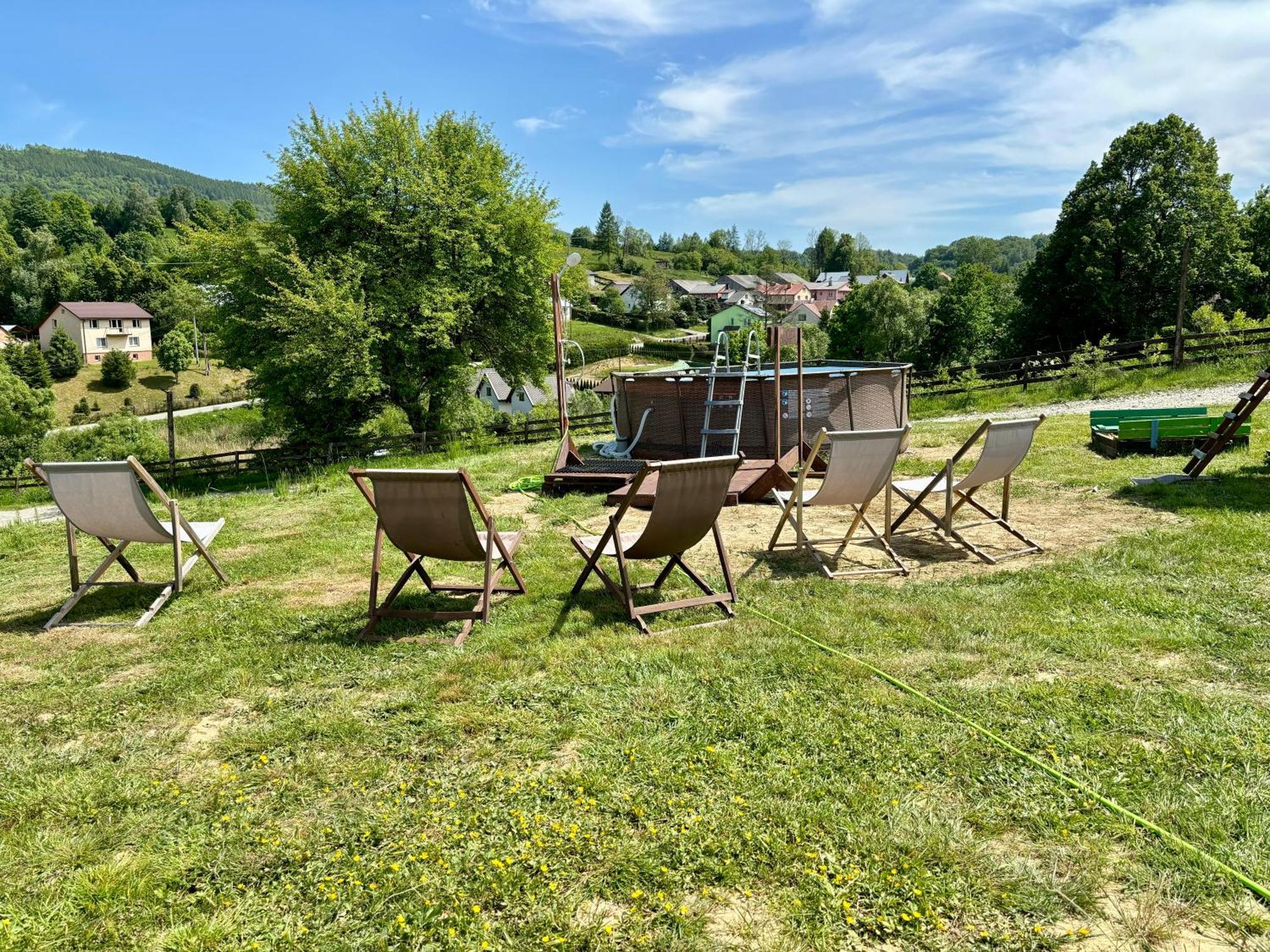 Glamping Bieszczady Z Jacuzzi I Basenem Hotel Solina  Exterior foto