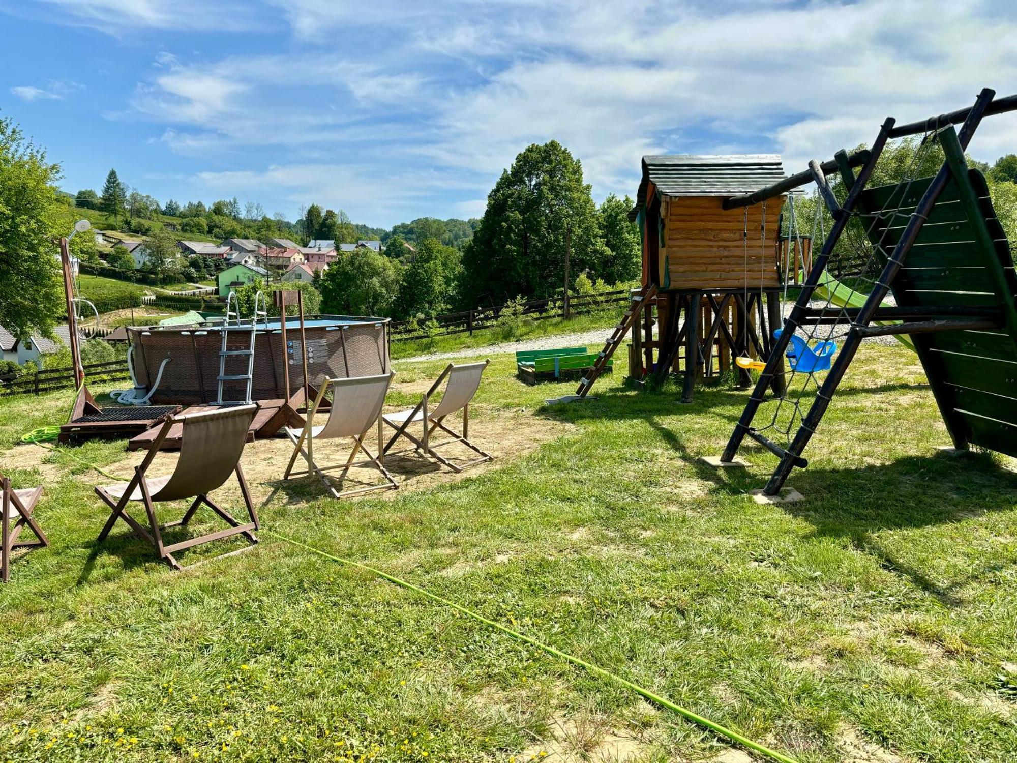 Glamping Bieszczady Z Jacuzzi I Basenem Hotel Solina  Exterior foto