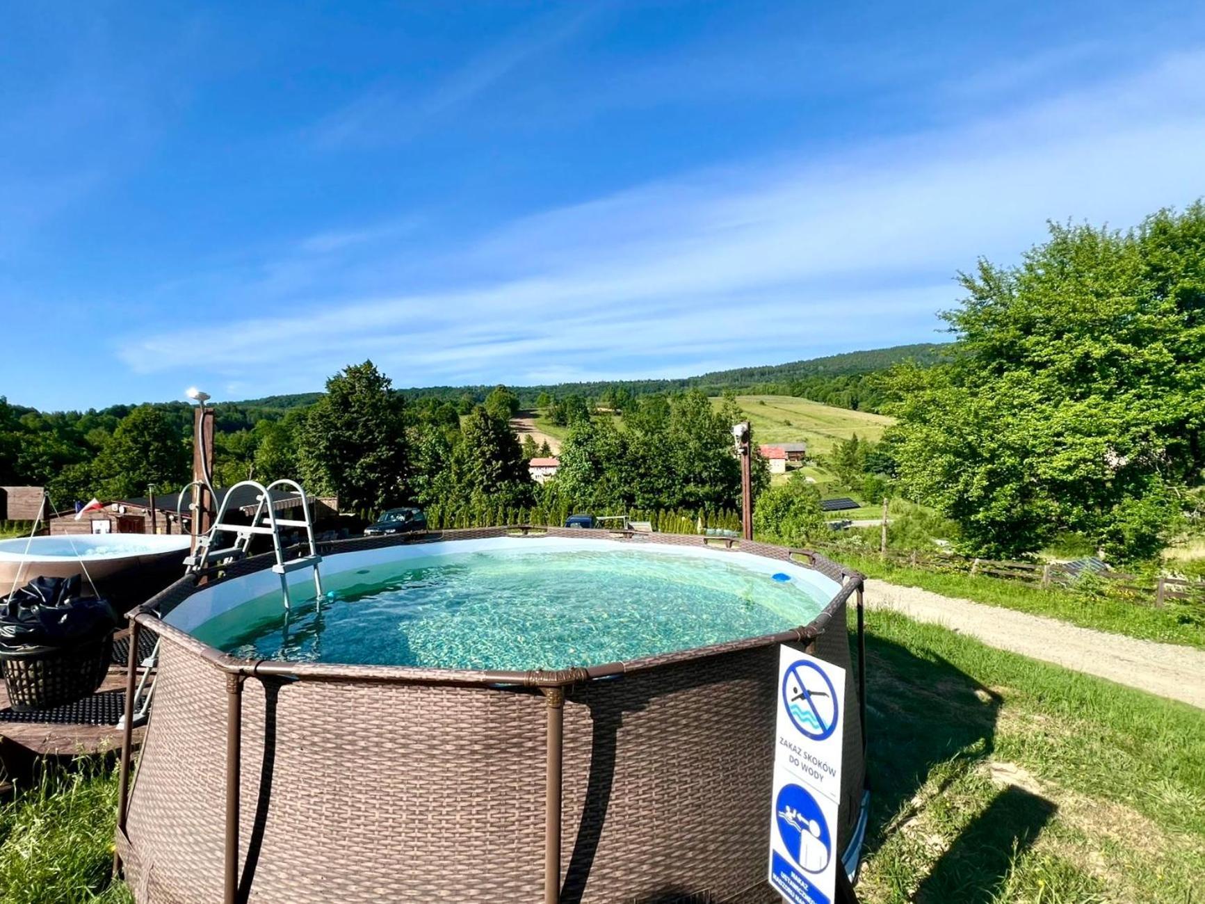 Glamping Bieszczady Z Jacuzzi I Basenem Hotel Solina  Exterior foto